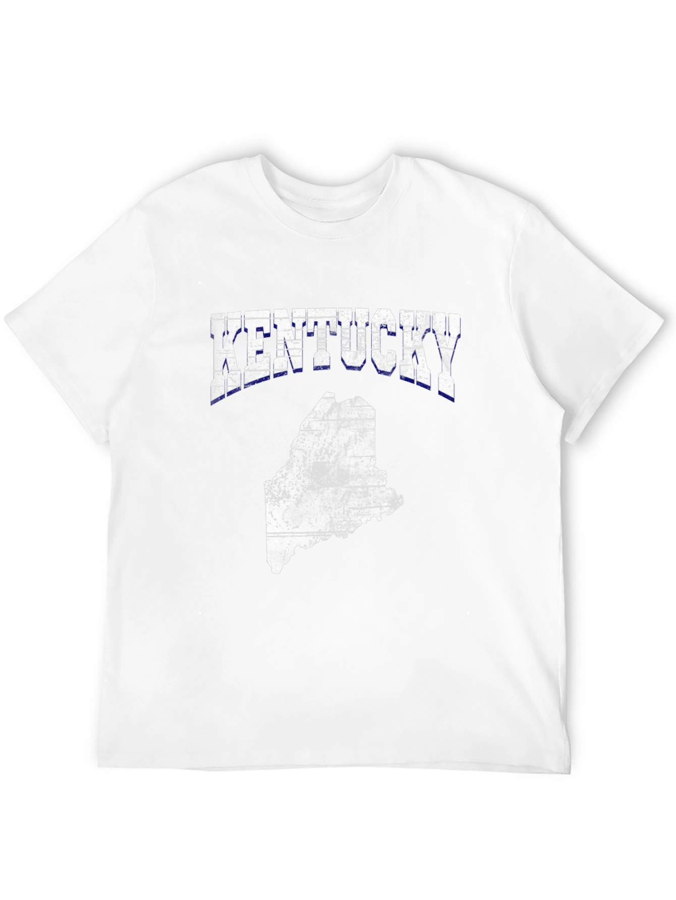 Kentucky State Map Graphic T-Shirt