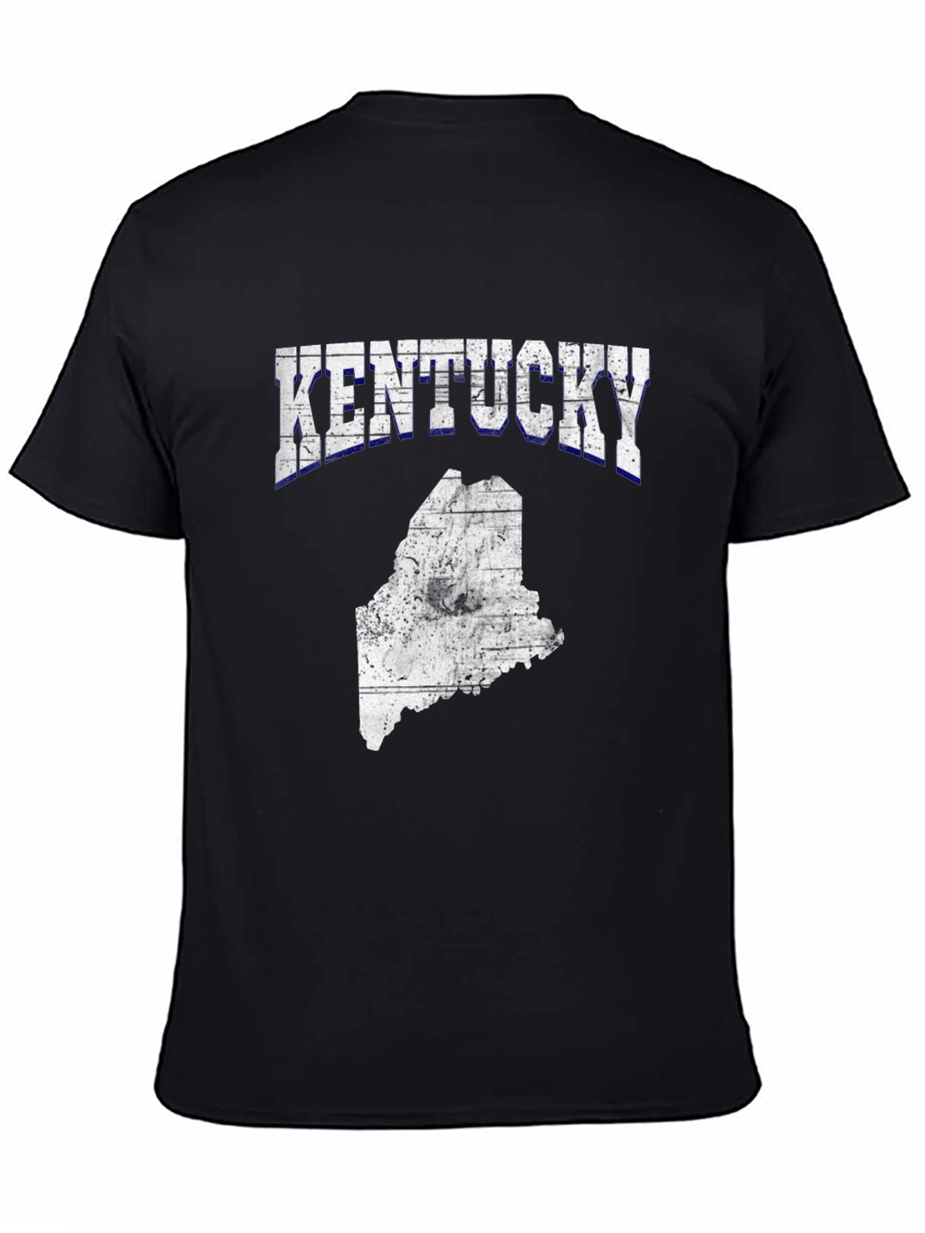 Kentucky State Map Graphic T-Shirt