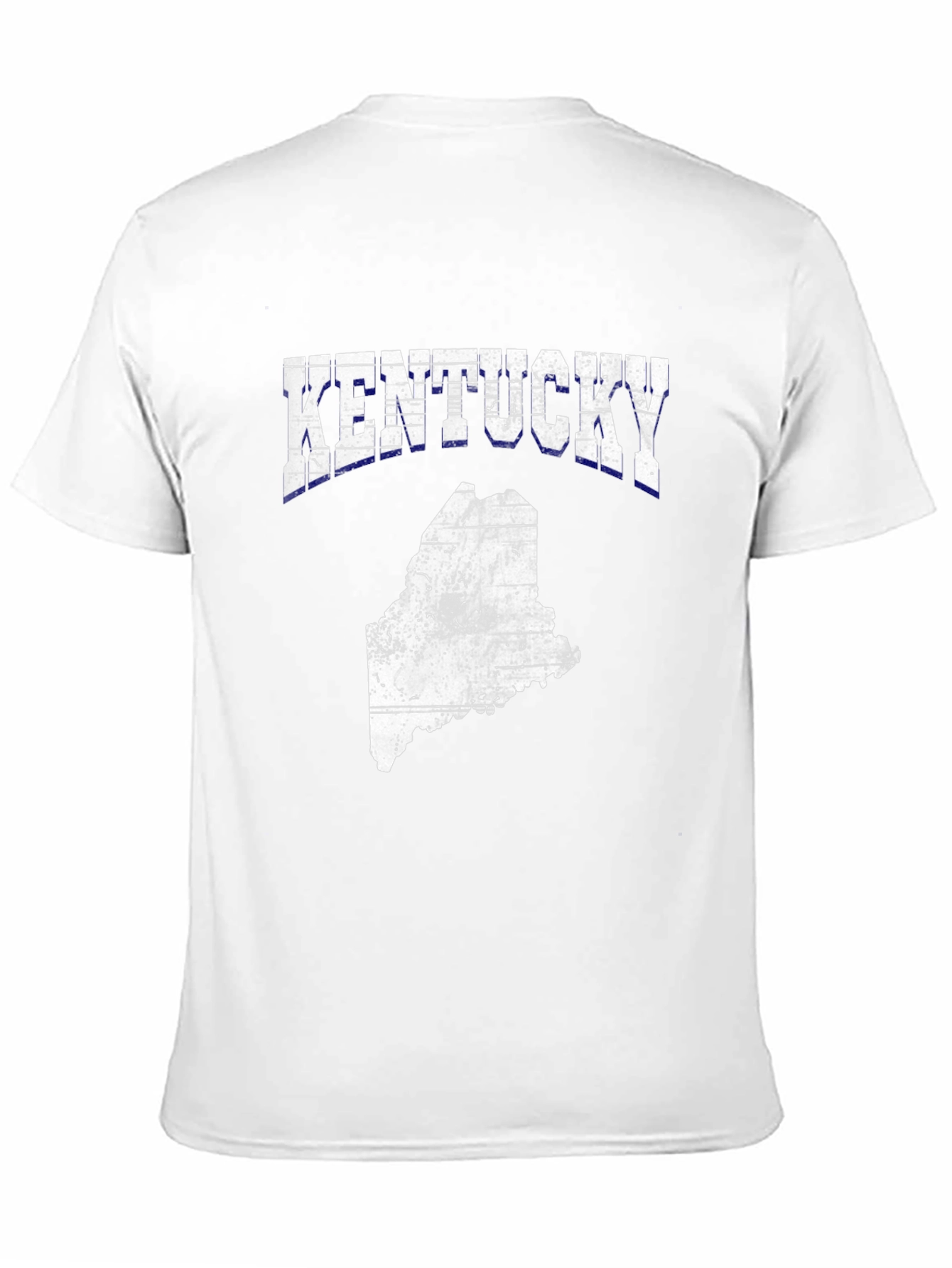 Kentucky State Map Graphic T-Shirt
