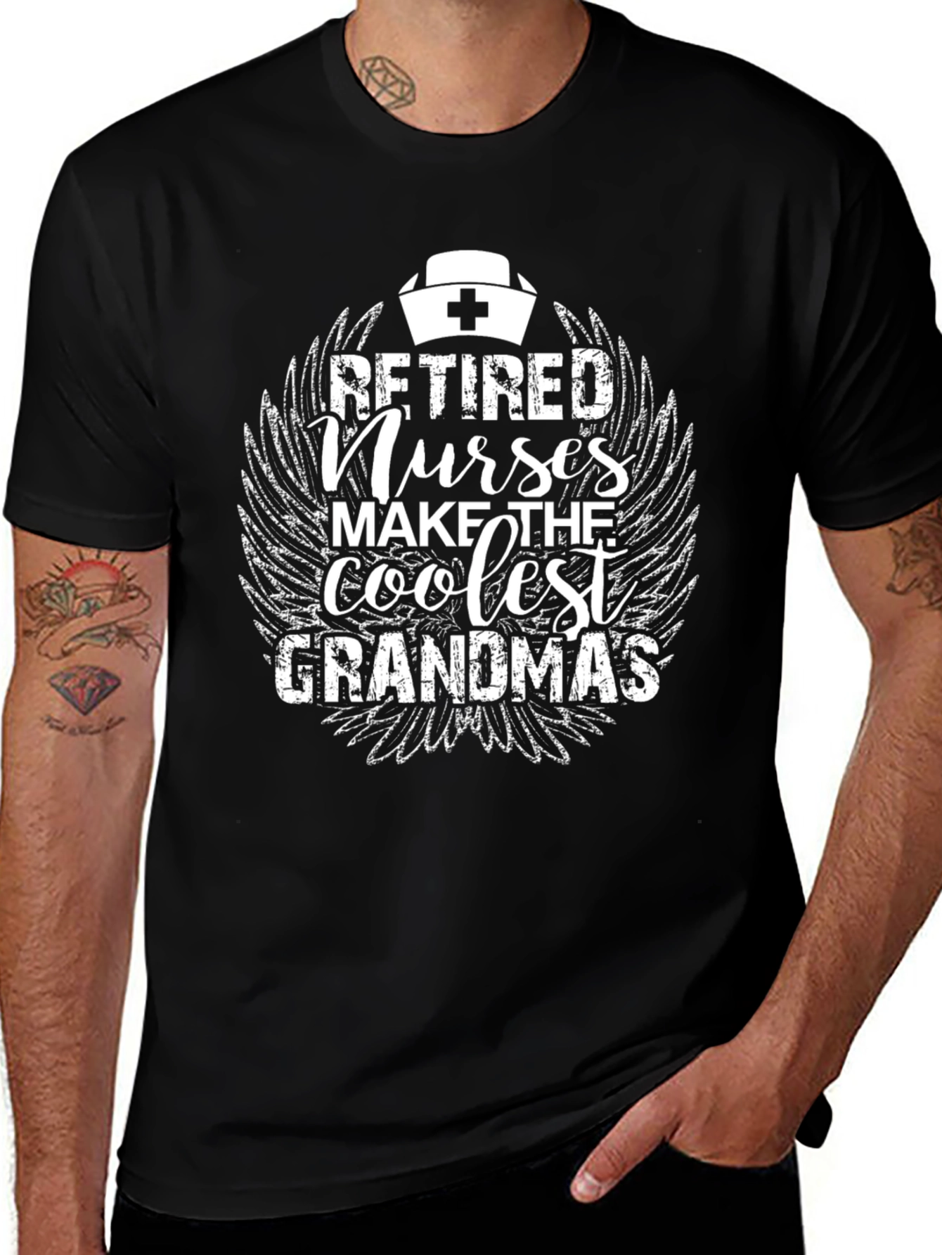 Retired Nurse Grandmas T-Shirt