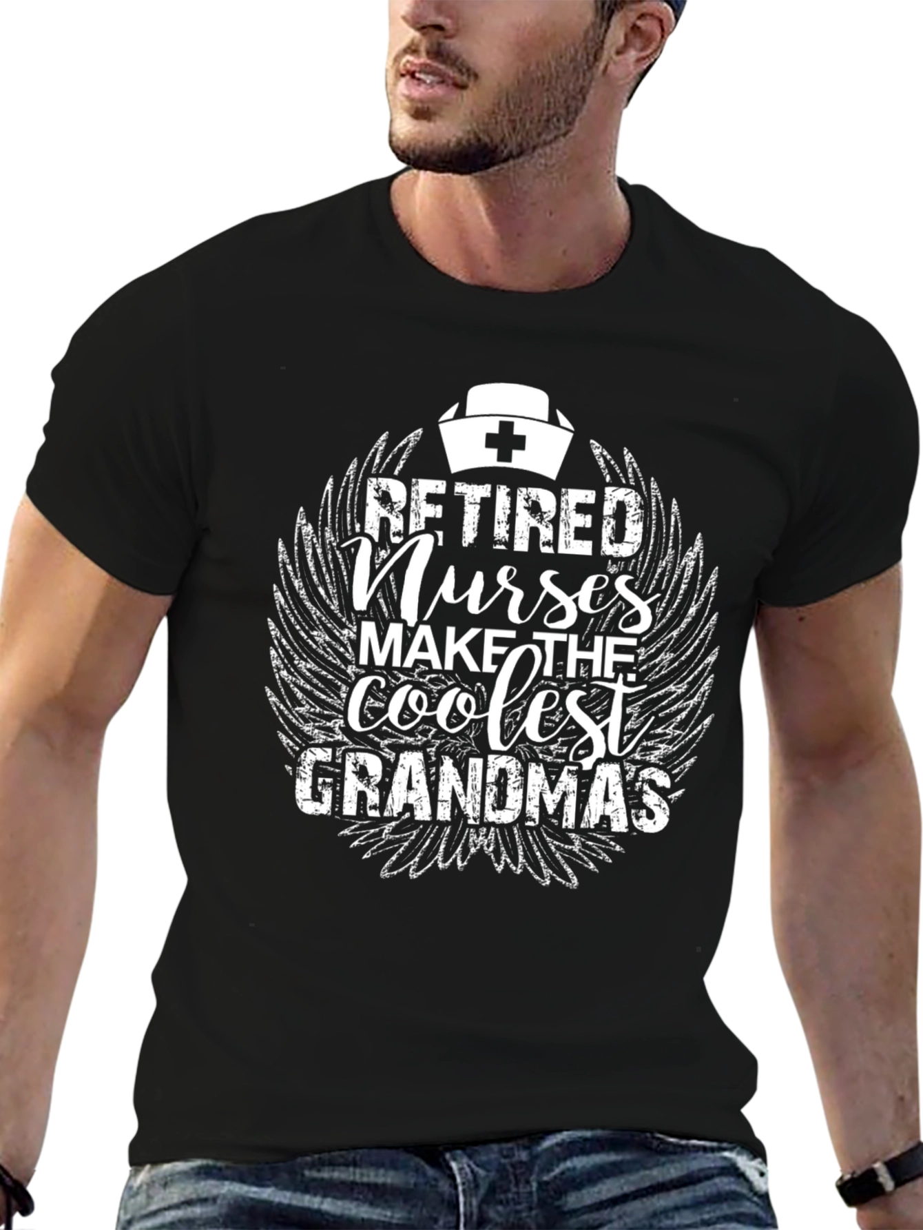 Retired Nurse Grandmas T-Shirt