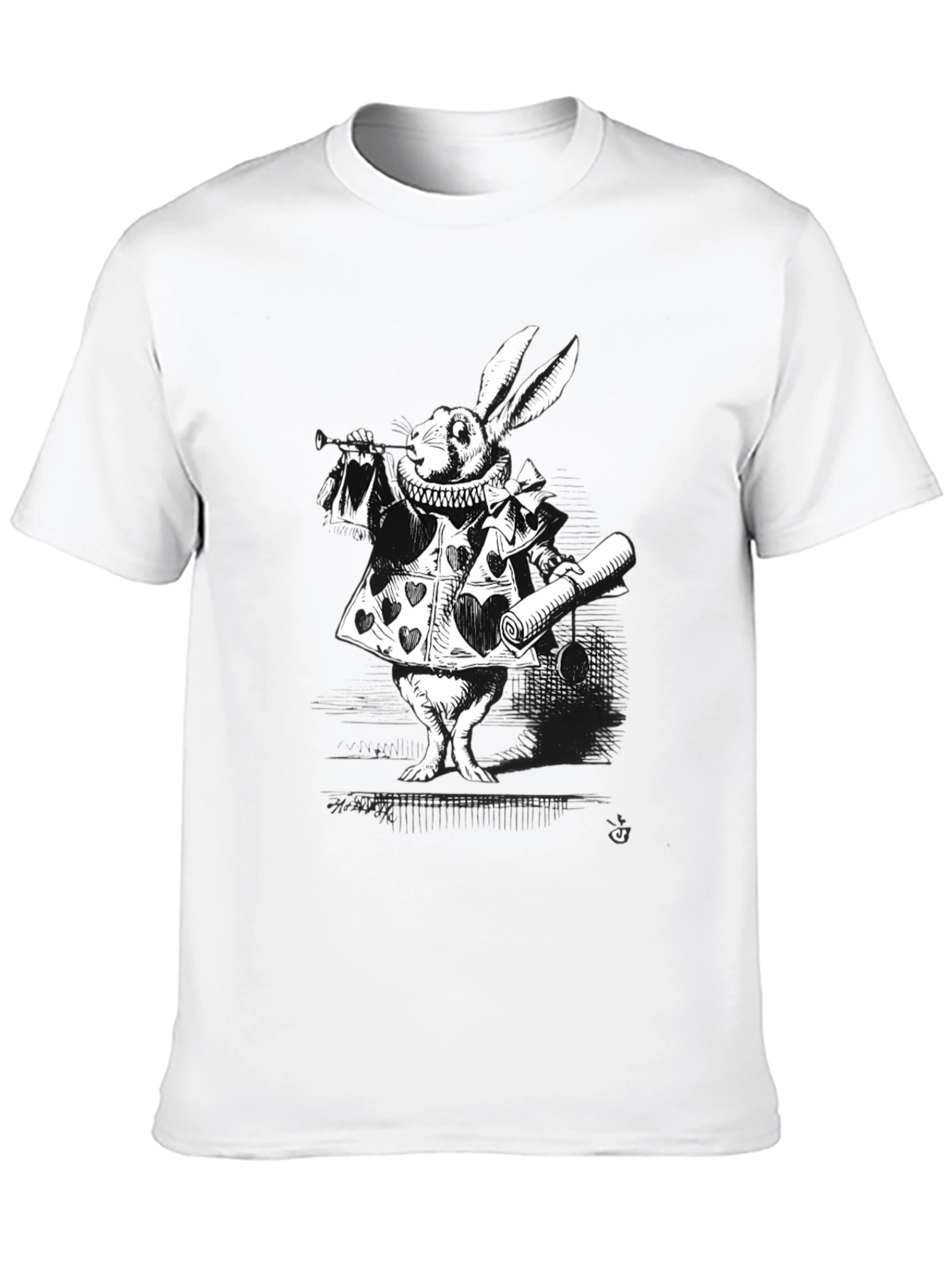 Alice in Wonderland White Rabbit T-Shirt