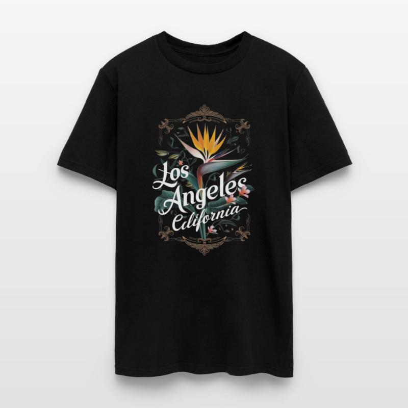 LA Floral Charm: Bird of Paradise Design