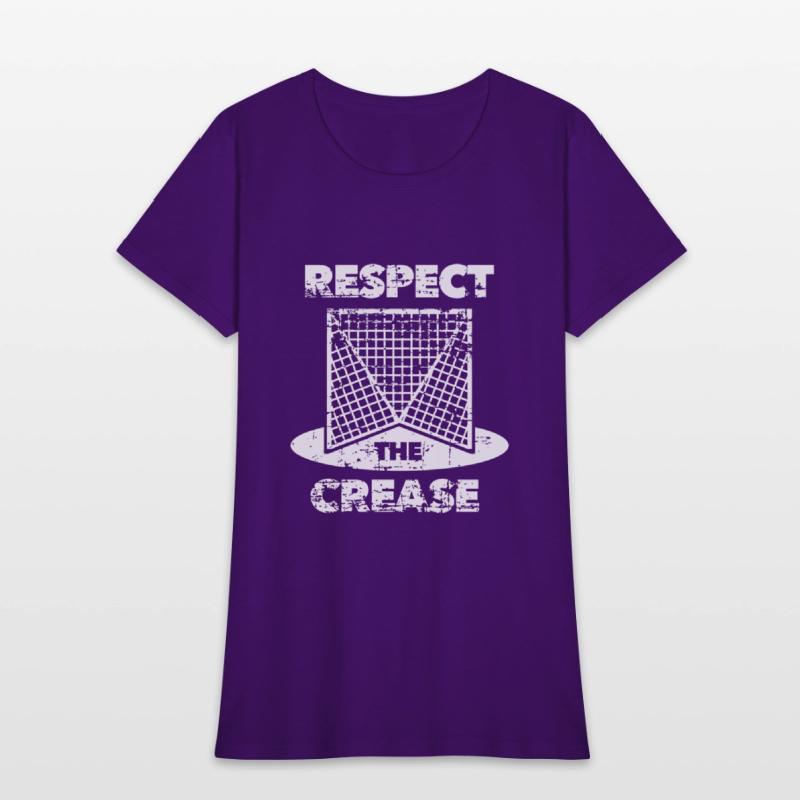 Lacrosse - respect the crease lacrosse lax goali