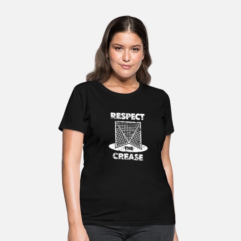 Lacrosse - respect the crease lacrosse lax goali