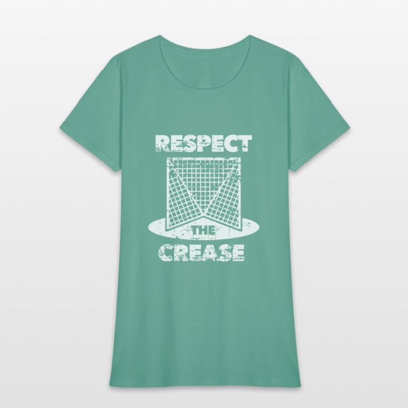 Lacrosse - respect the crease lacrosse lax goali