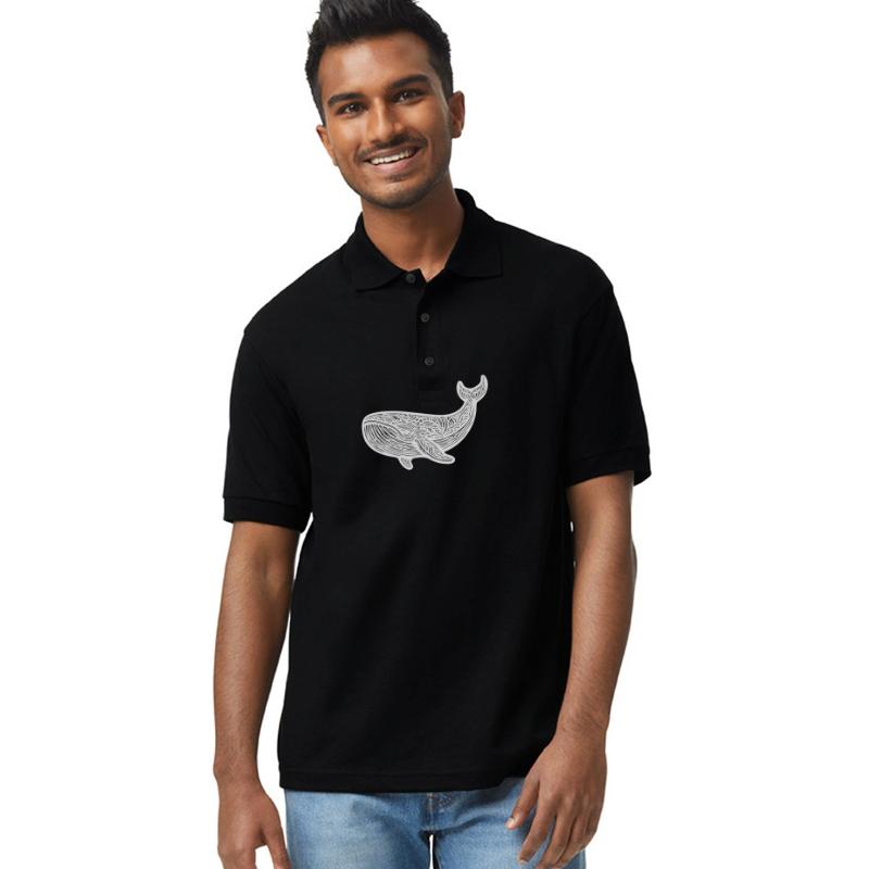 Large Swimming Whale Vintage Sea Animal