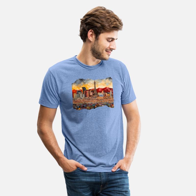 Las Vegas Starry Lights Van Gogh Cityscape