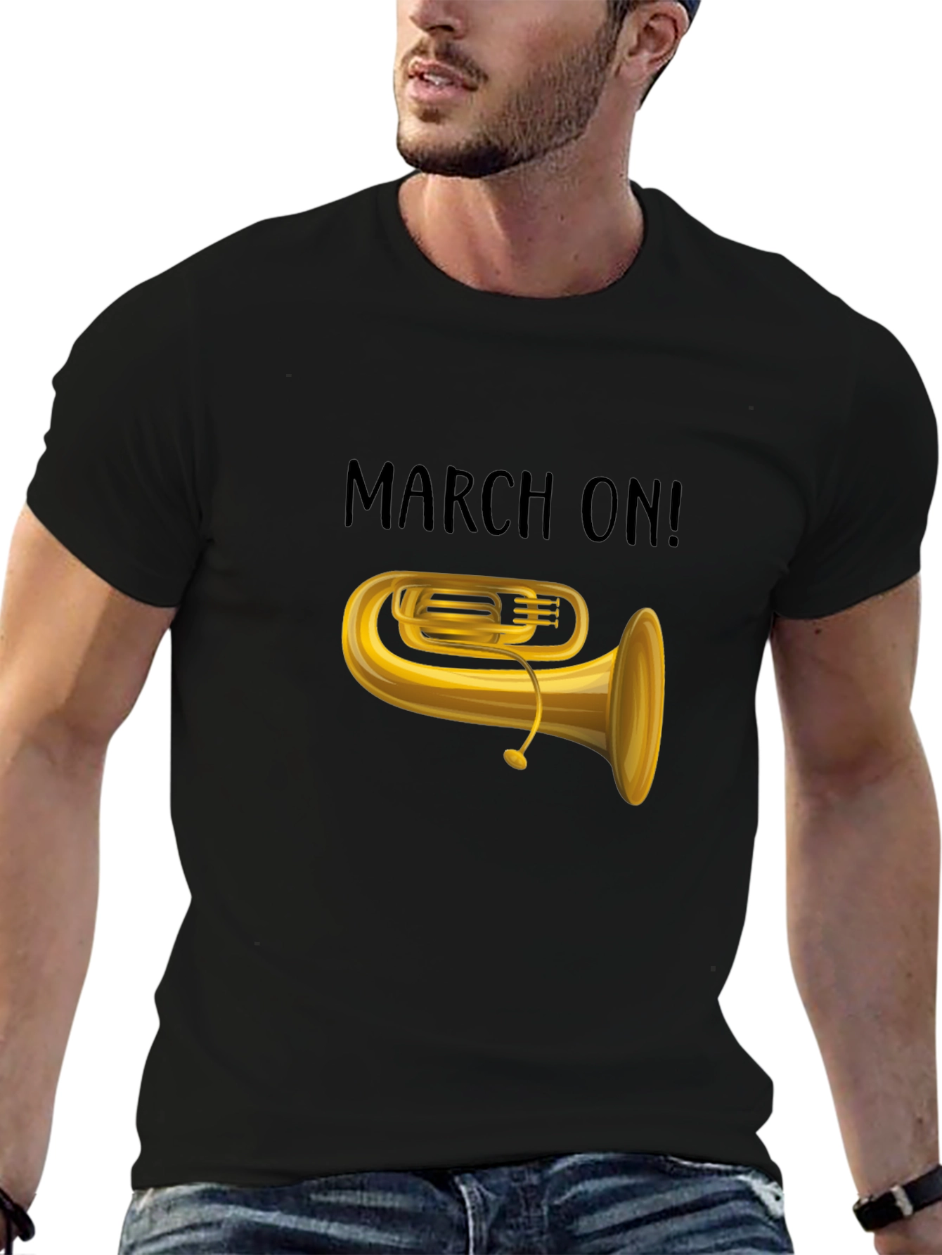 March On! Tuba Graphic Tee