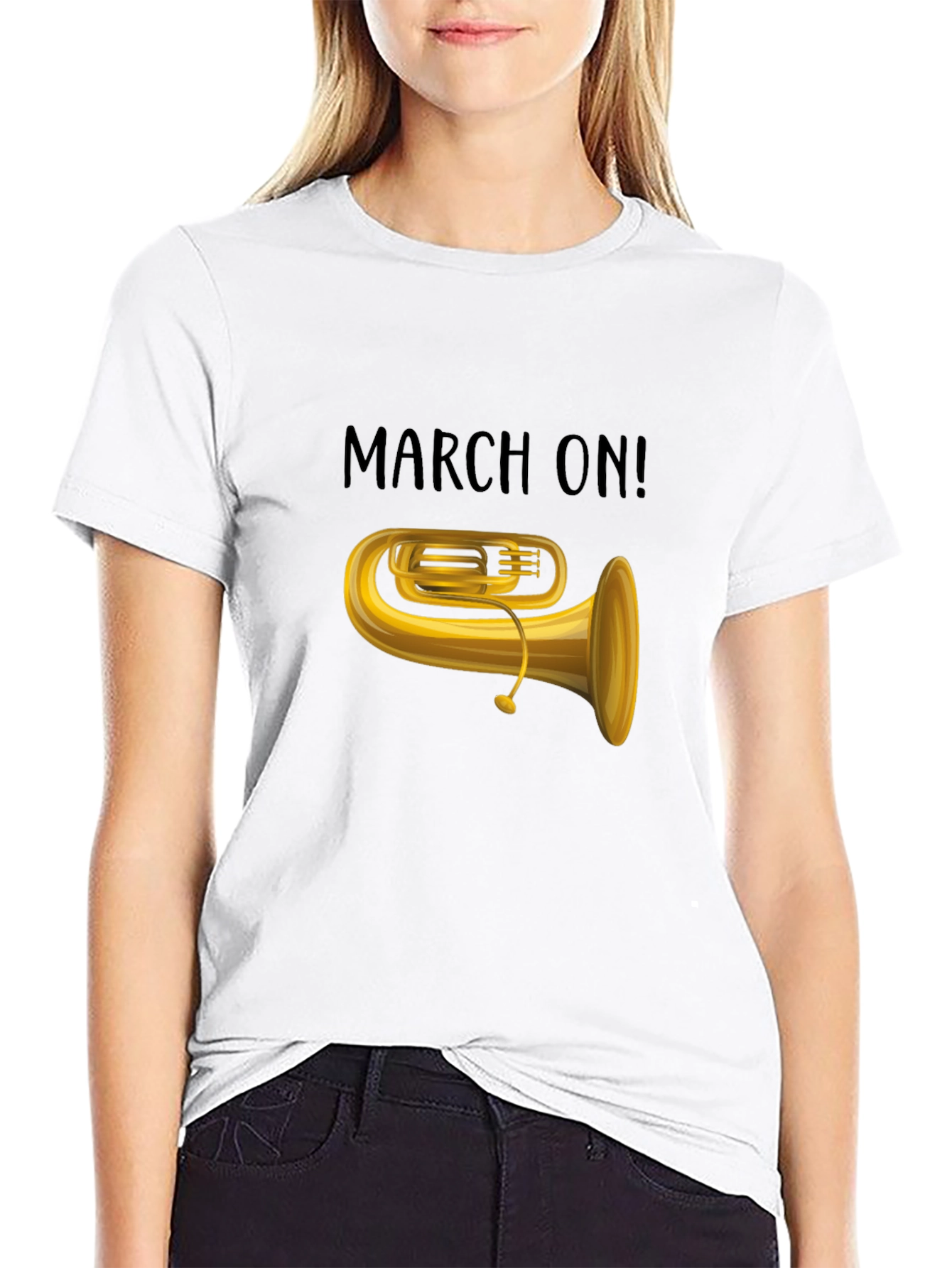March On! Tuba Graphic Tee