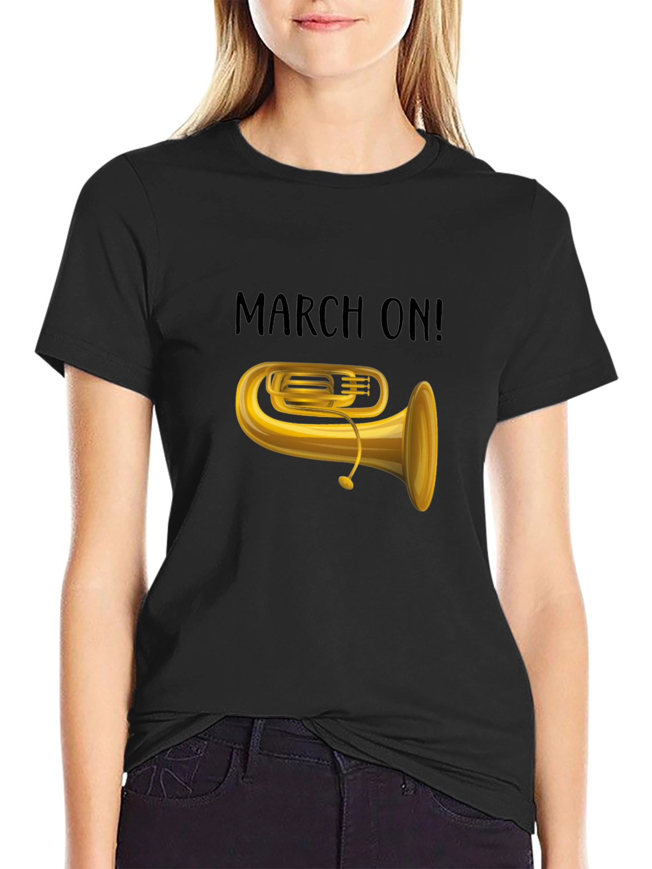 March On! Tuba Graphic Tee