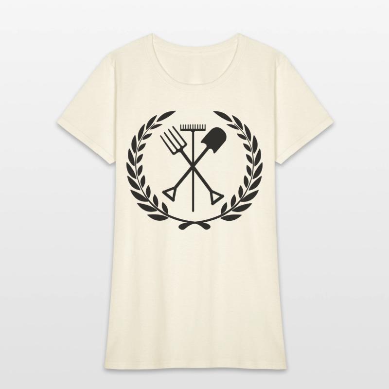Laurel wreath garden tools