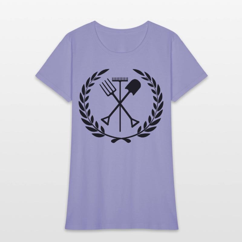 Laurel wreath garden tools