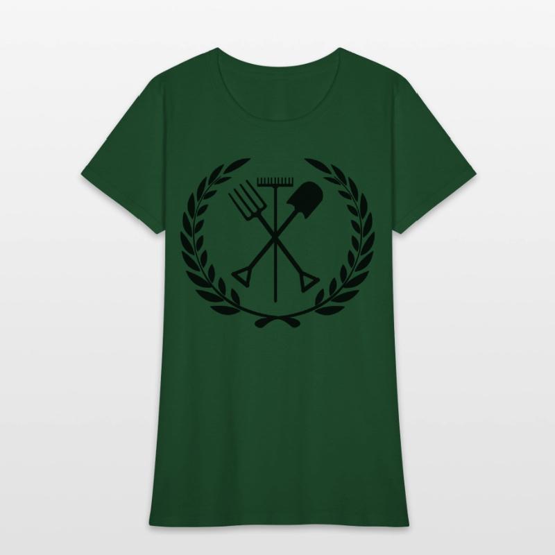 Laurel wreath garden tools