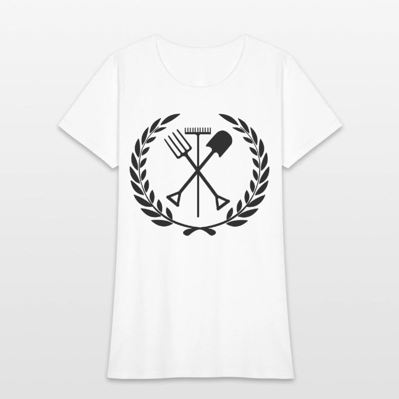 Laurel wreath garden tools