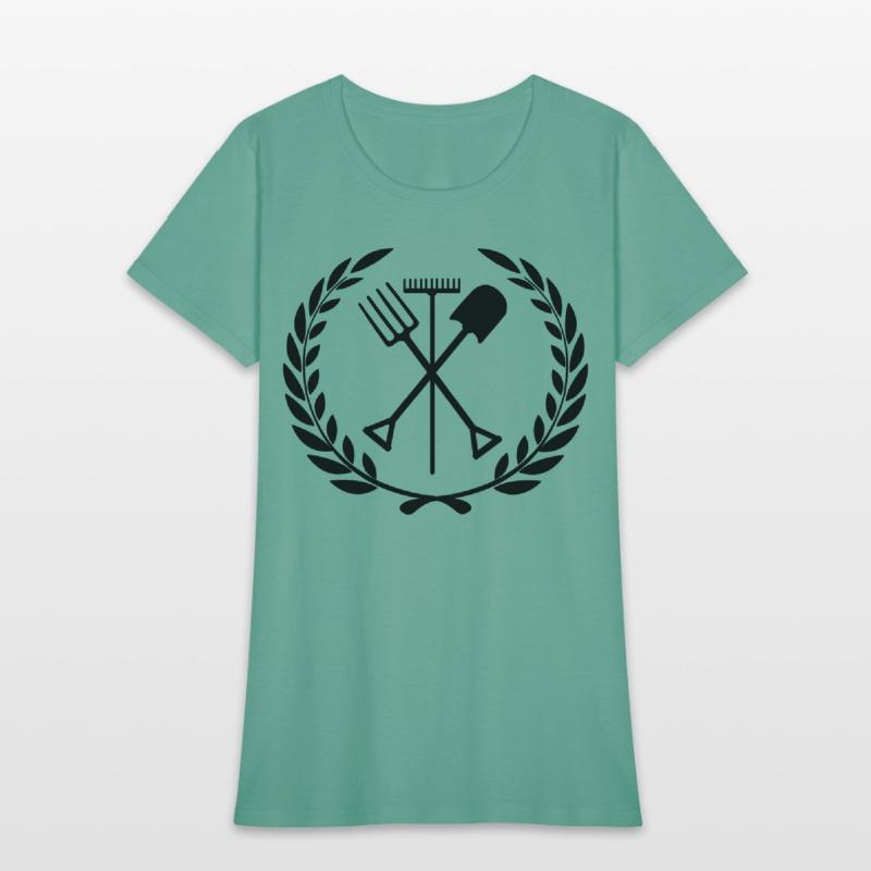 Laurel wreath garden tools