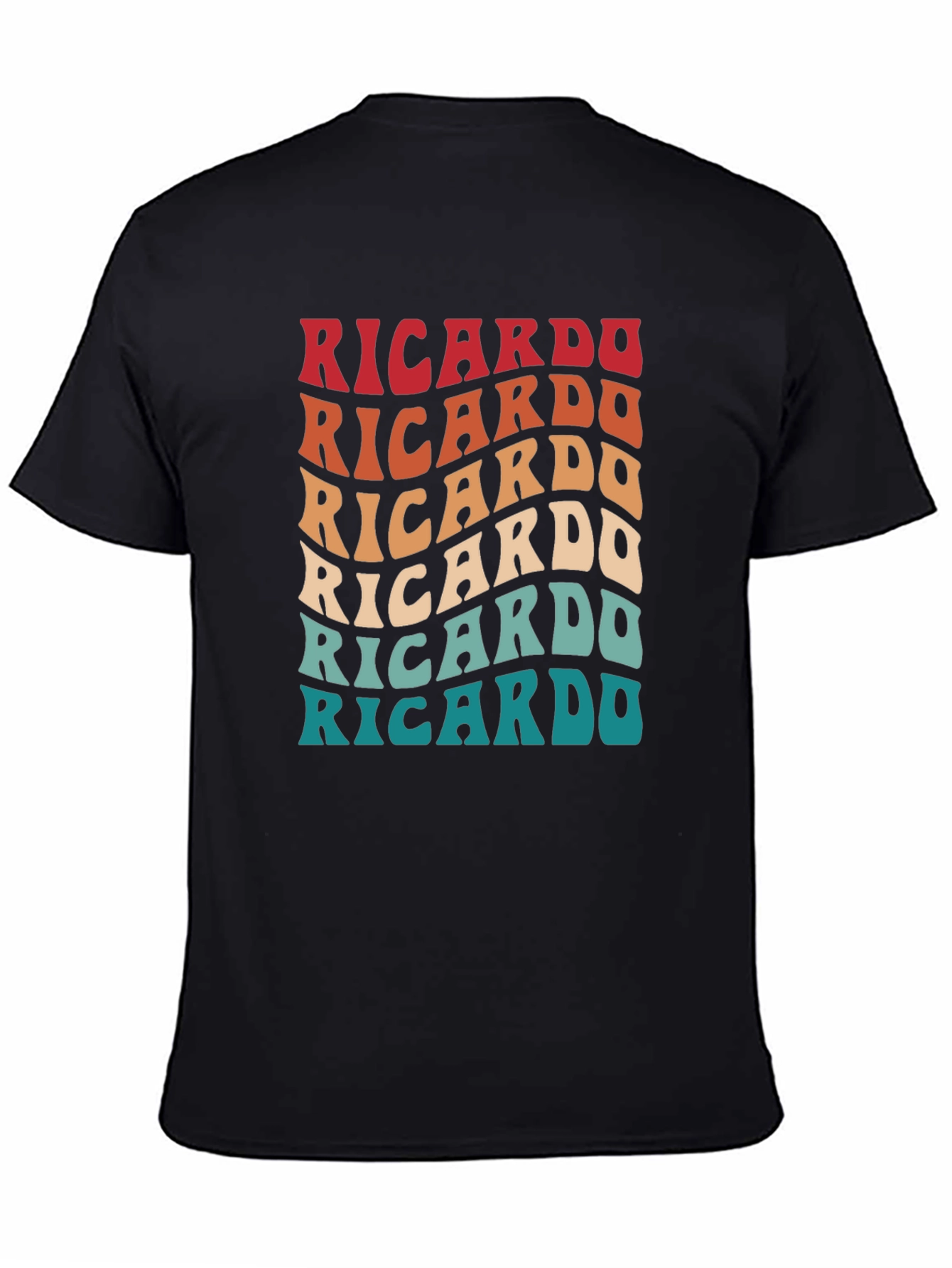 Retro Ricardo Graphic Tee - Soft Cotton Blend