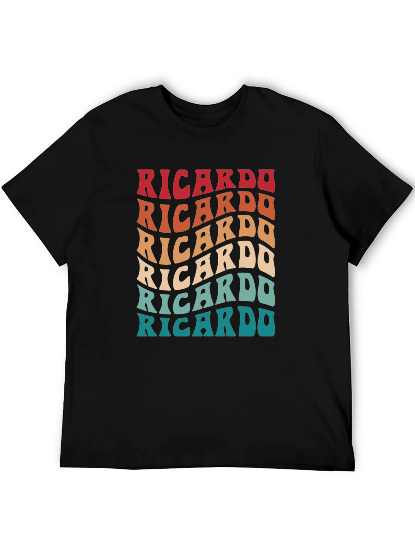 Retro Ricardo Graphic Tee - Soft Cotton Blend