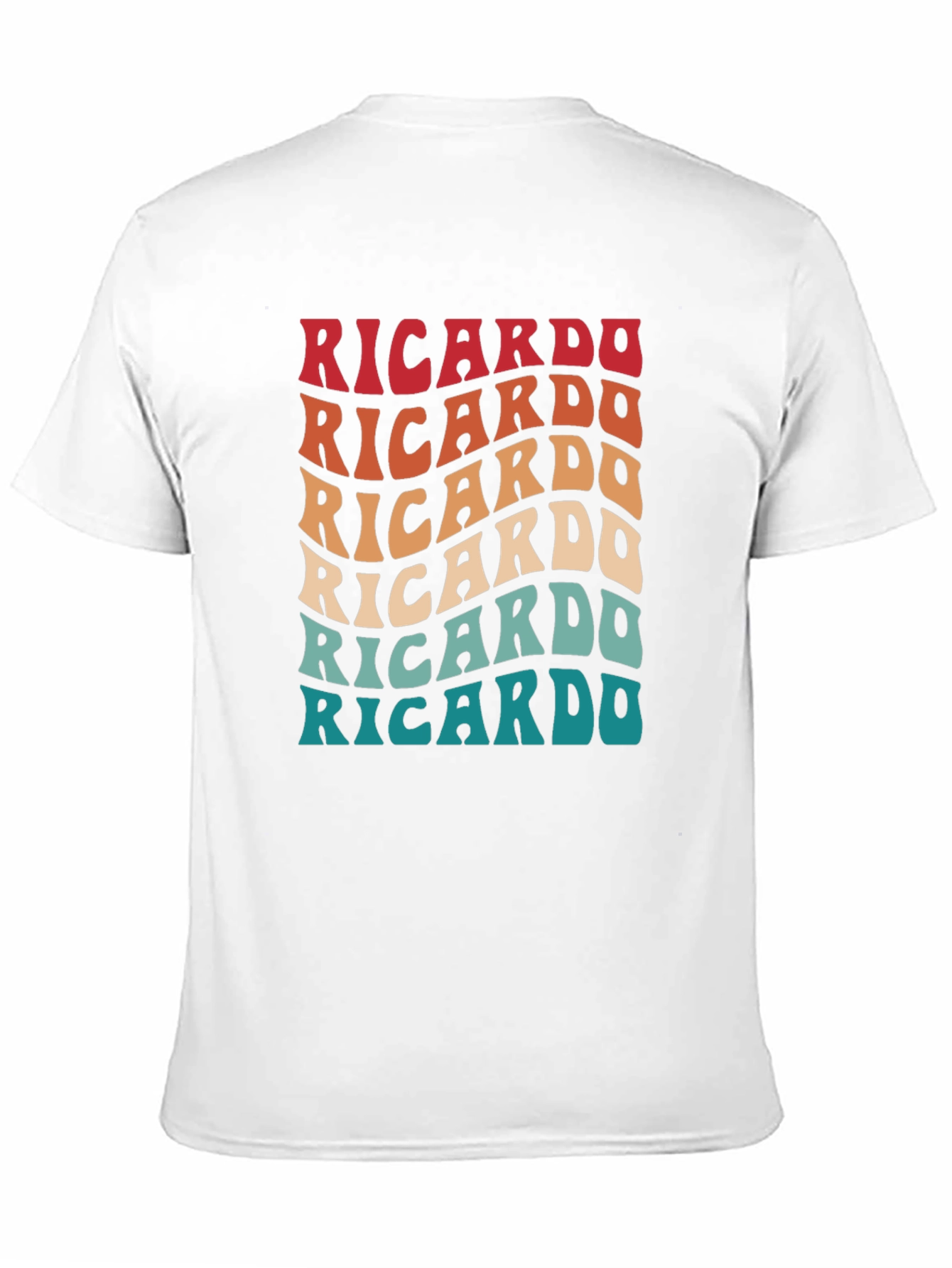 Retro Ricardo Graphic Tee - Soft Cotton Blend