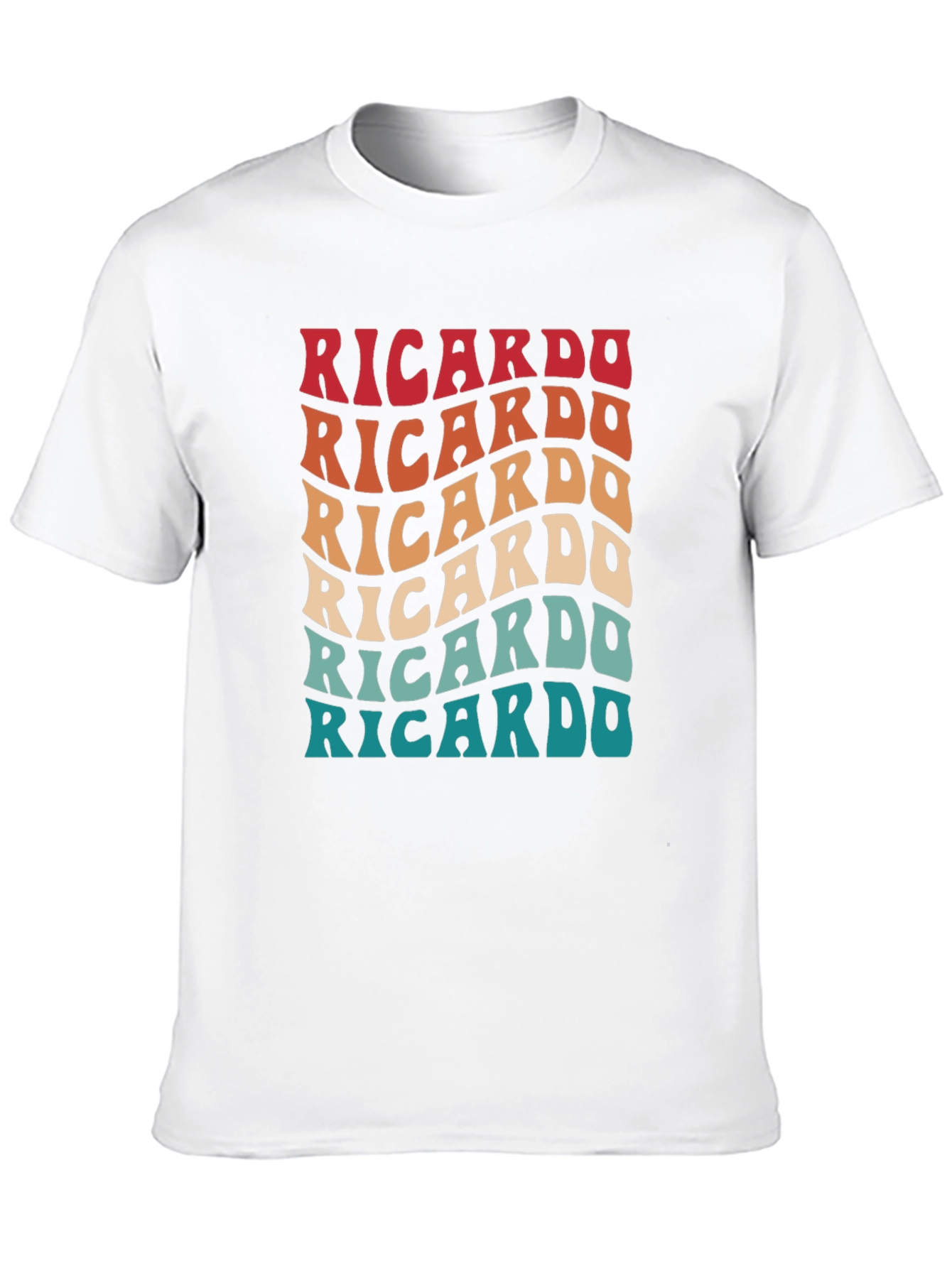Retro Ricardo Graphic Tee - Soft Cotton Blend