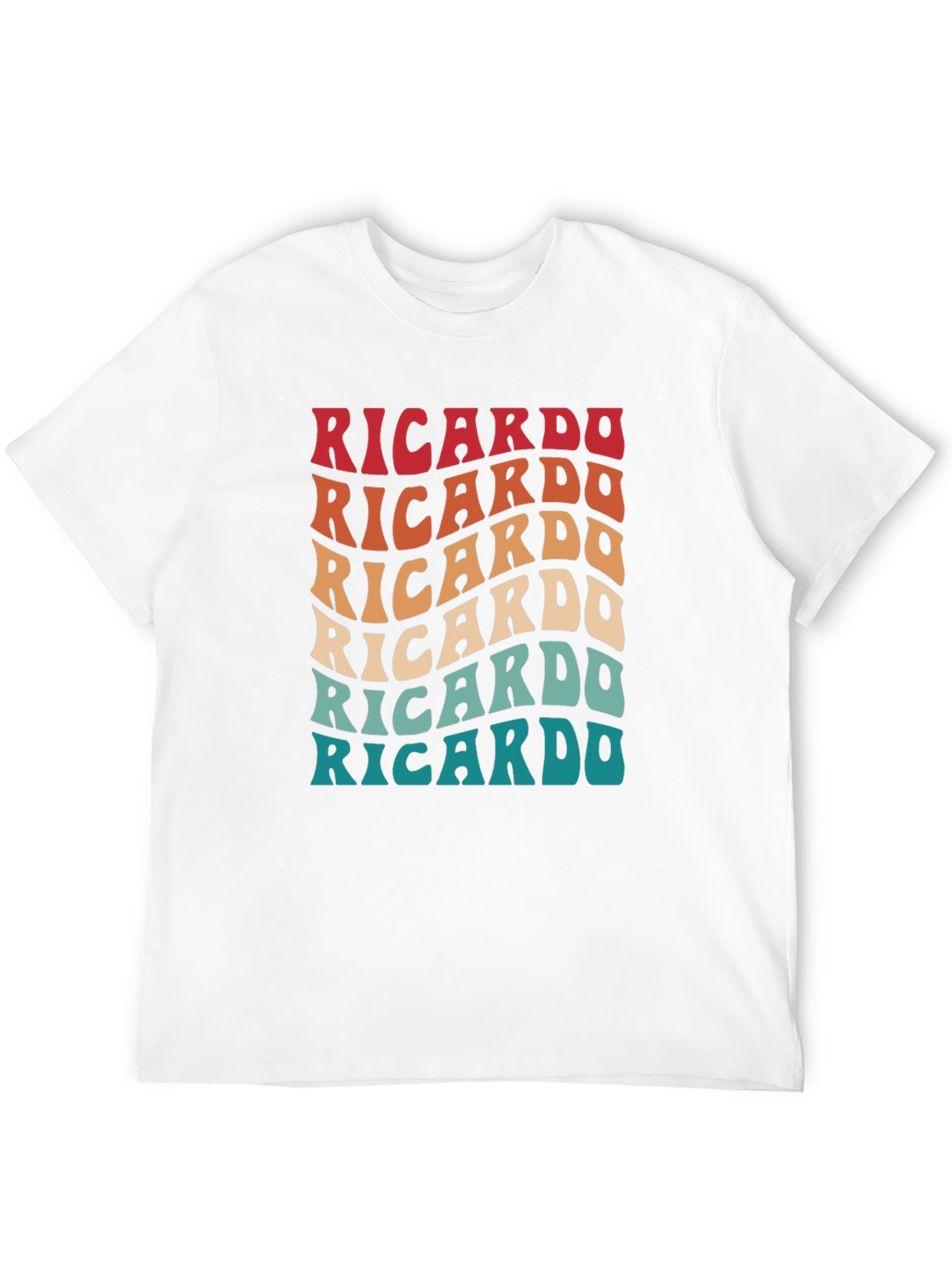 Retro Ricardo Graphic Tee - Soft Cotton Blend