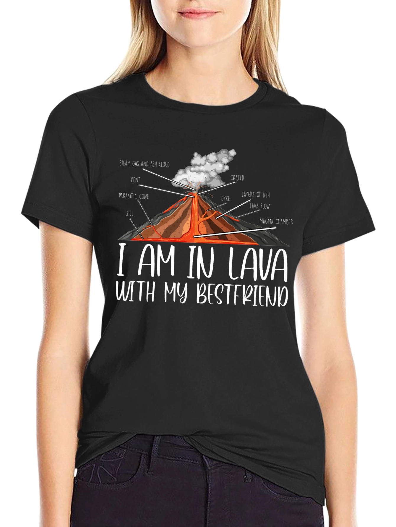 I am in Lava with my Bestfriend Graphic T-Shirt