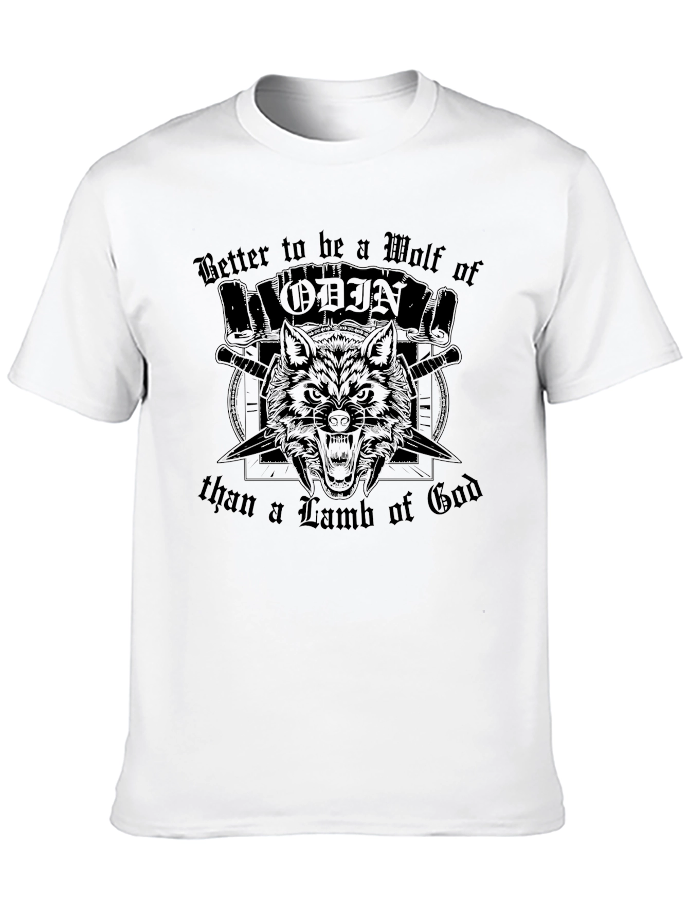 Wolf of Odin Graphic Tee - Viking T-Shirt