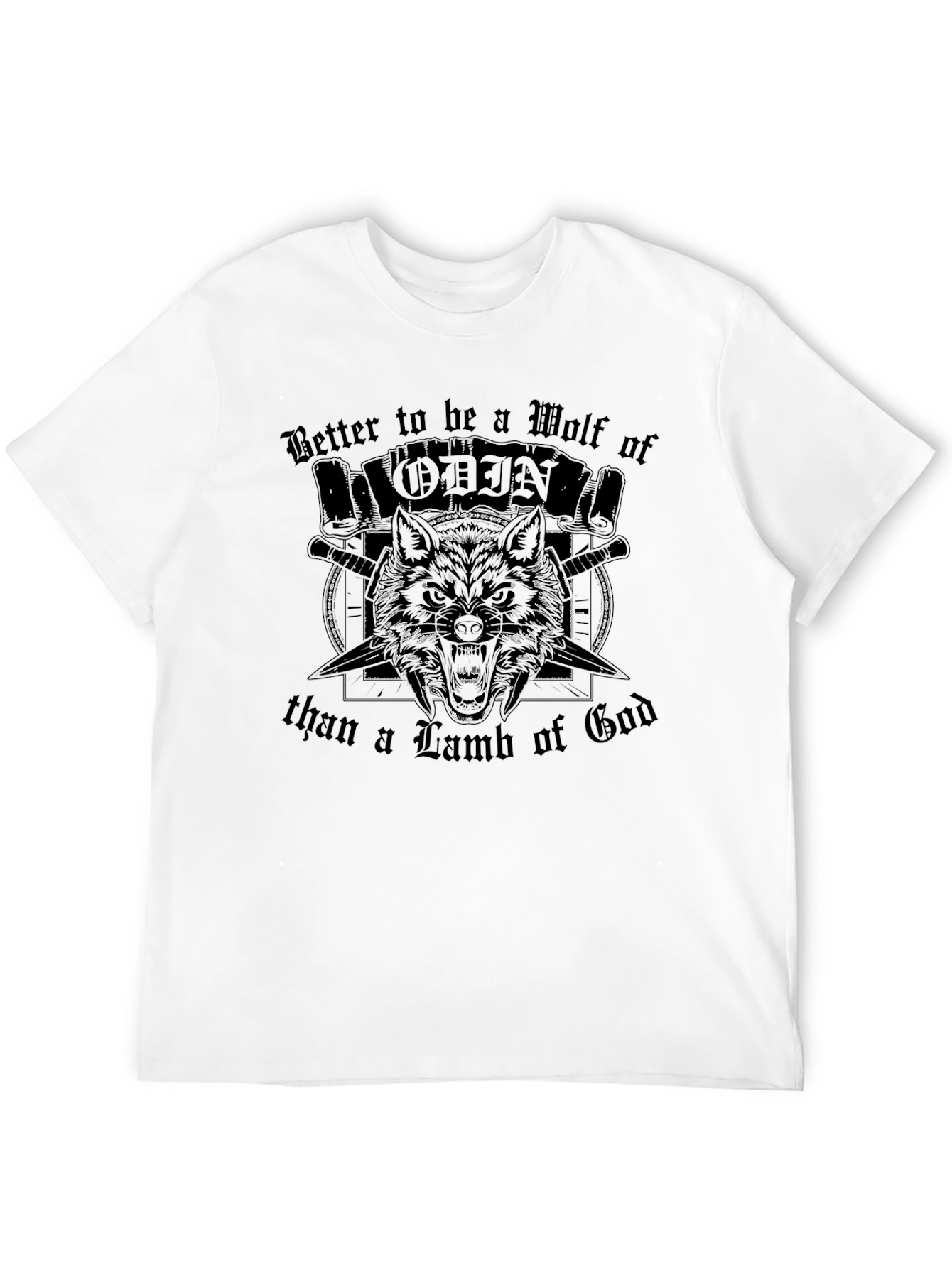 Wolf of Odin Graphic Tee - Viking T-Shirt