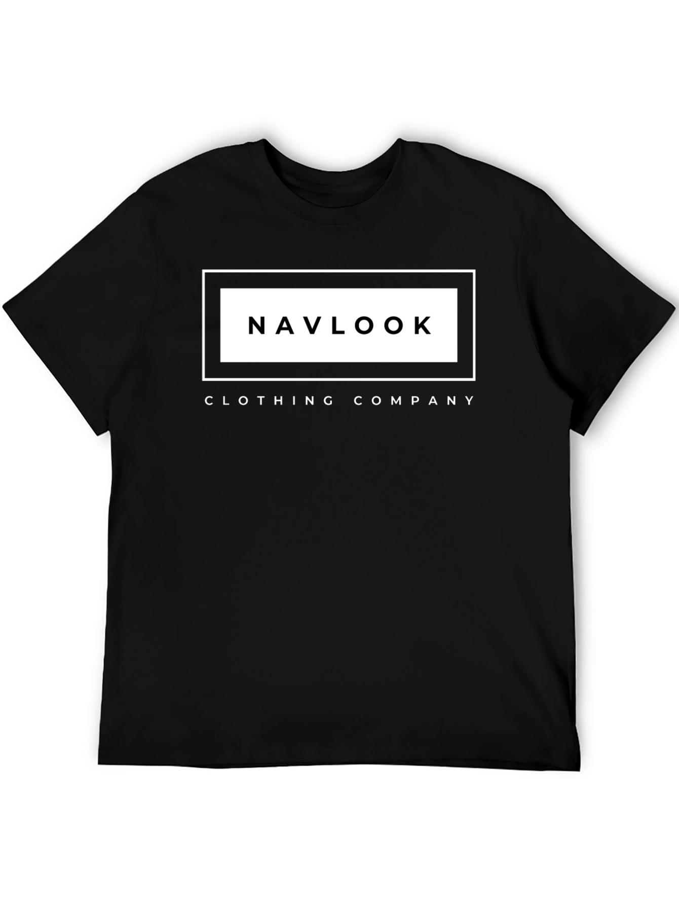 Navlook Clothing Company Black Graphic T-Shirt