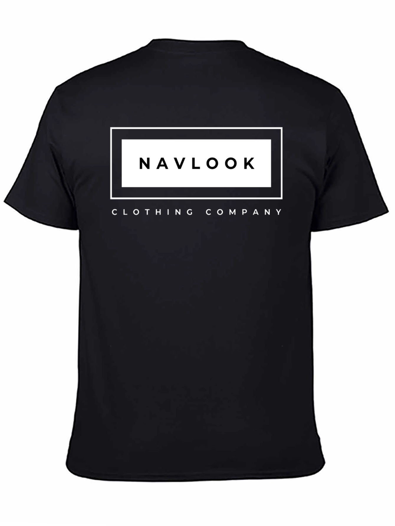 Navlook Clothing Company Black Graphic T-Shirt