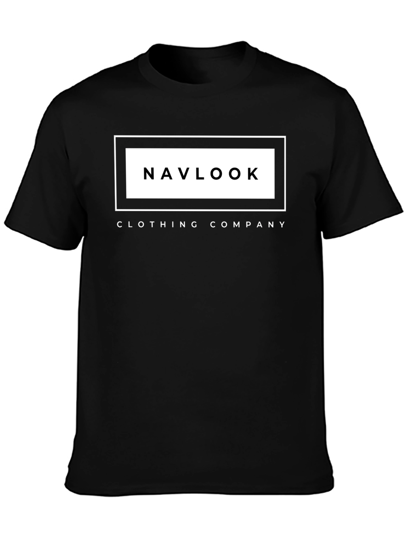Navlook Clothing Company Black Graphic T-Shirt