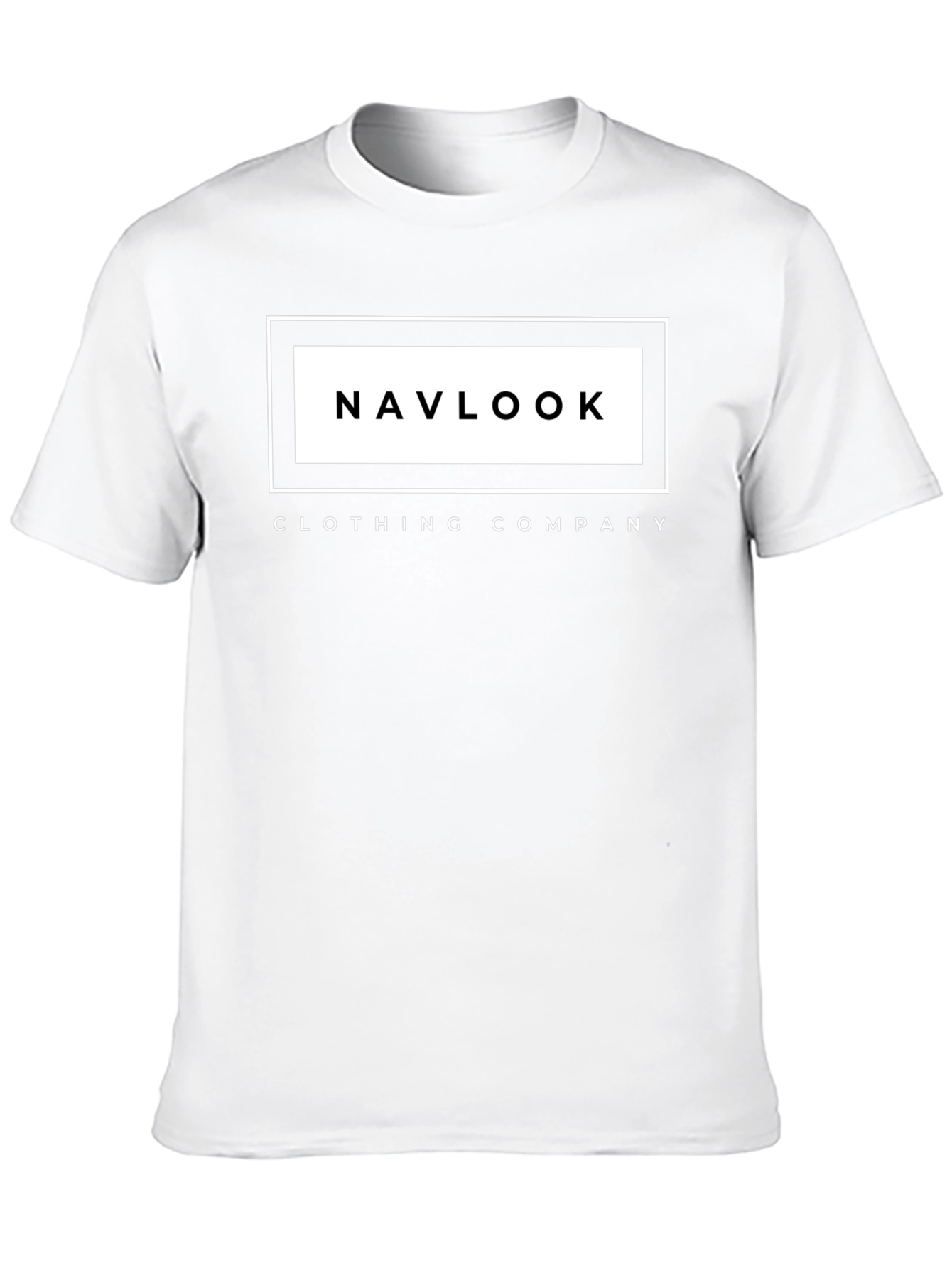 Navlook Clothing Company Black Graphic T-Shirt
