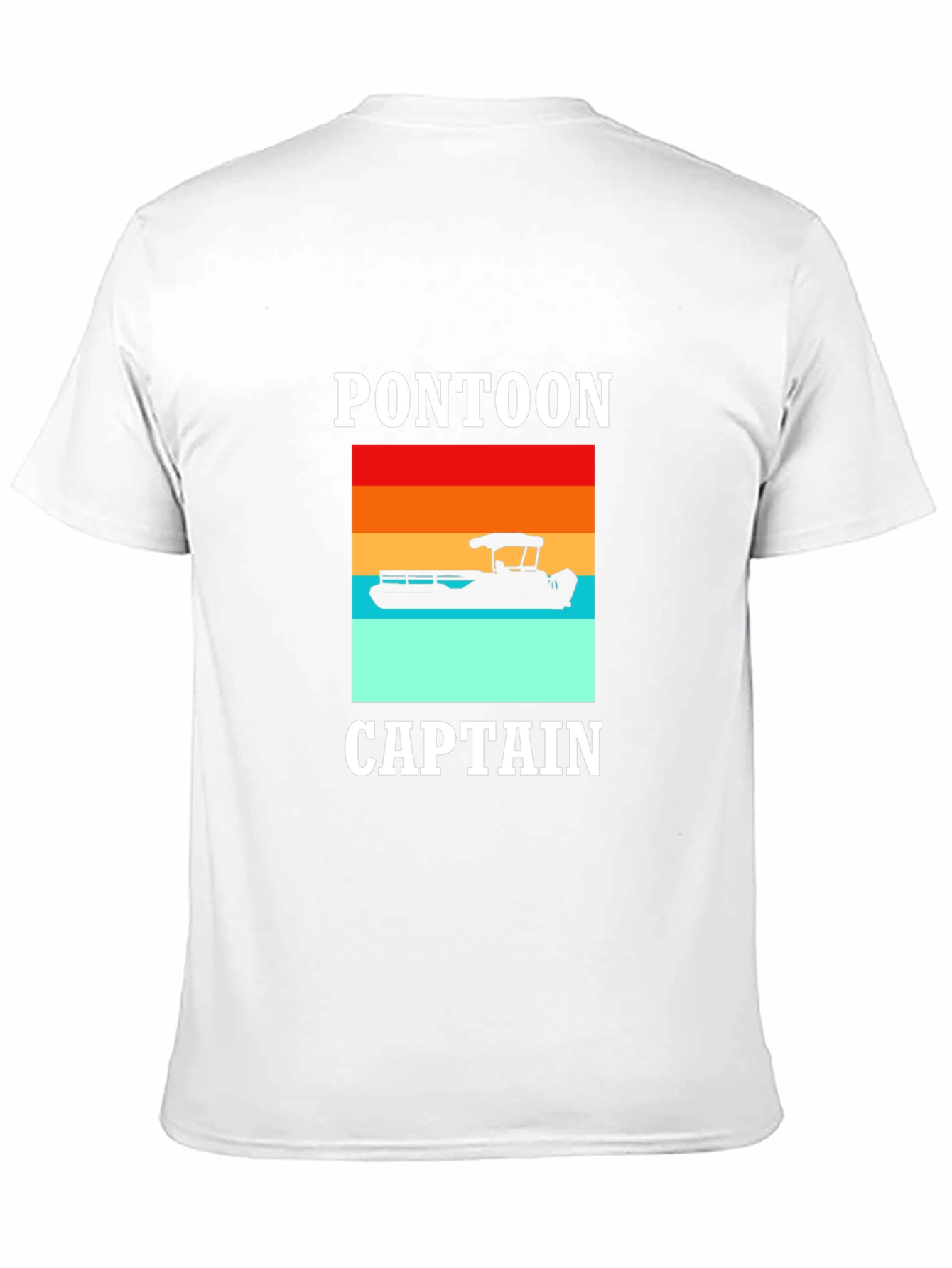 Pontoon Captain Graphic T-Shirt - Boating Apparel