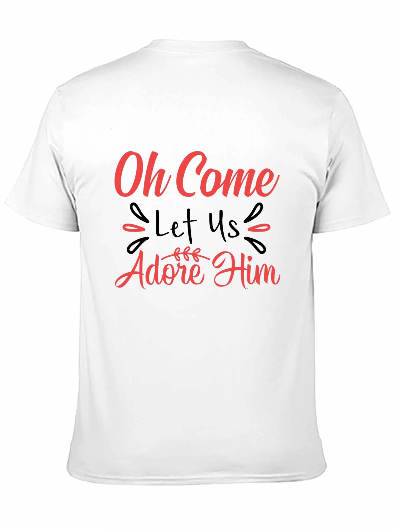 Oh Come Let Us Adore Him Graphic Tee