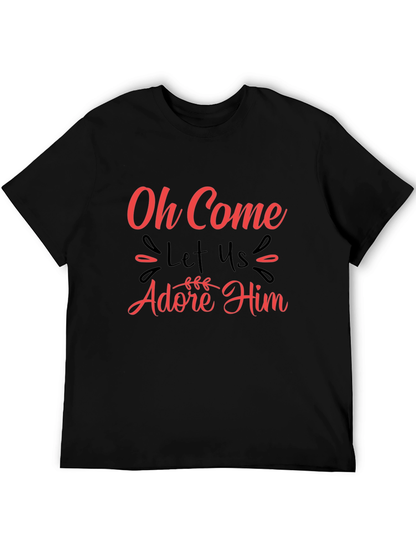 Oh Come Let Us Adore Him Graphic Tee