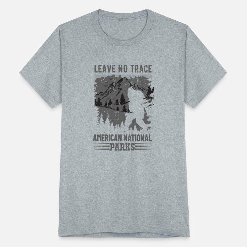 Leave No Trace America National Parks Shirt