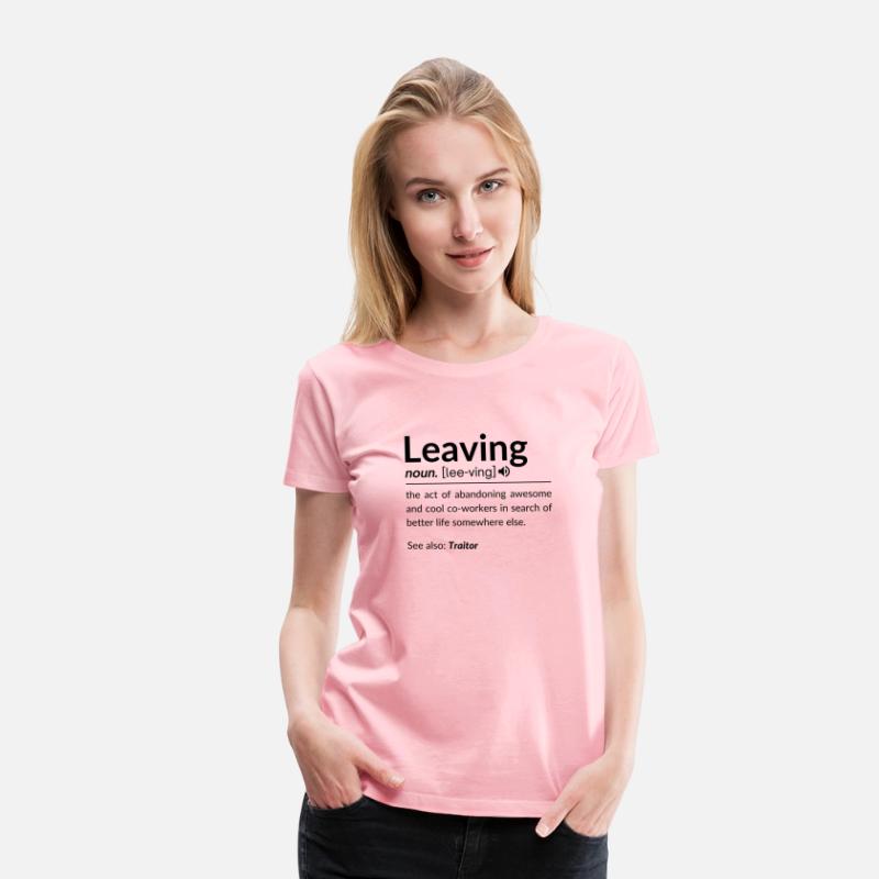 leaving definition for coworker farewell