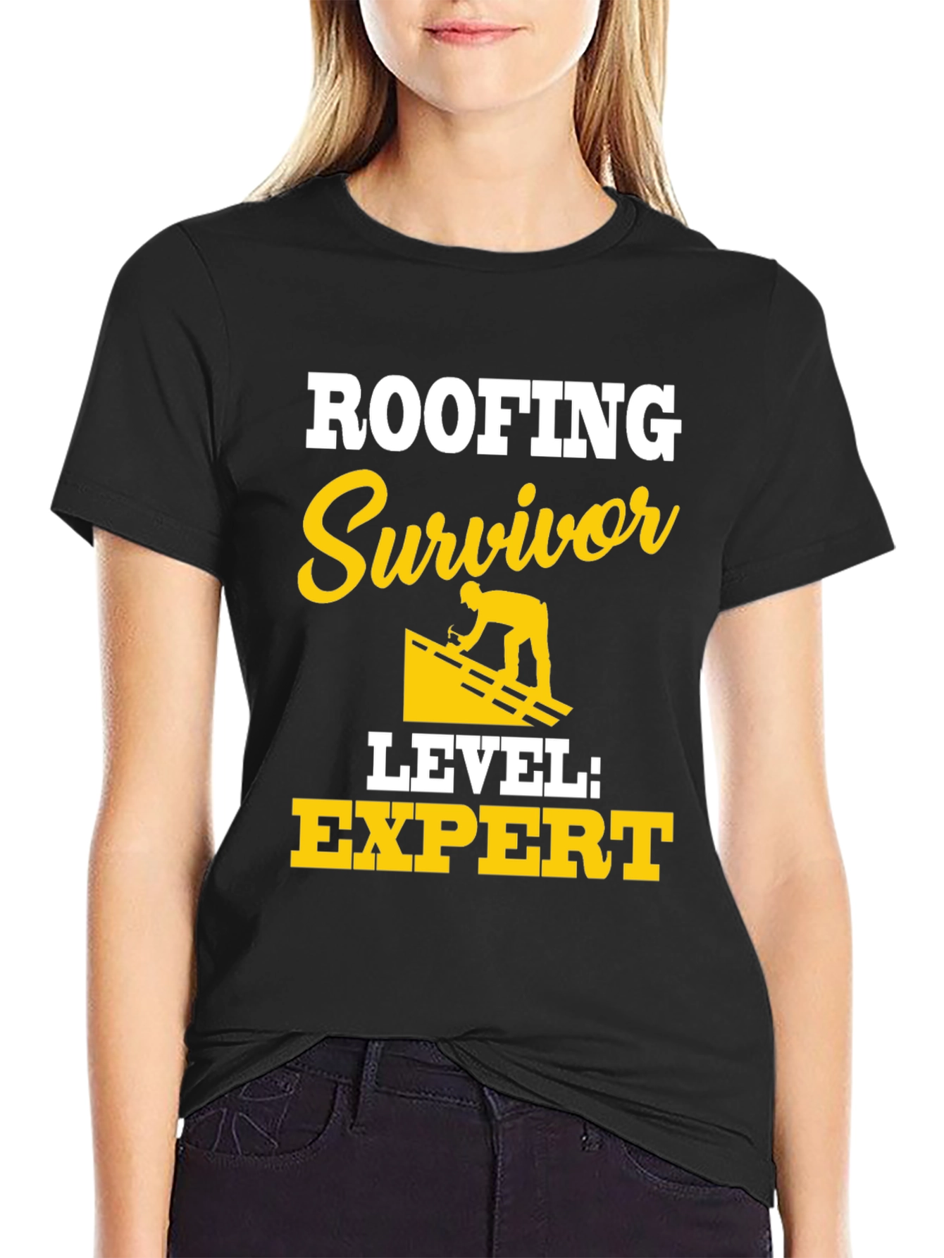Roofing Survivor Expert T-Shirt