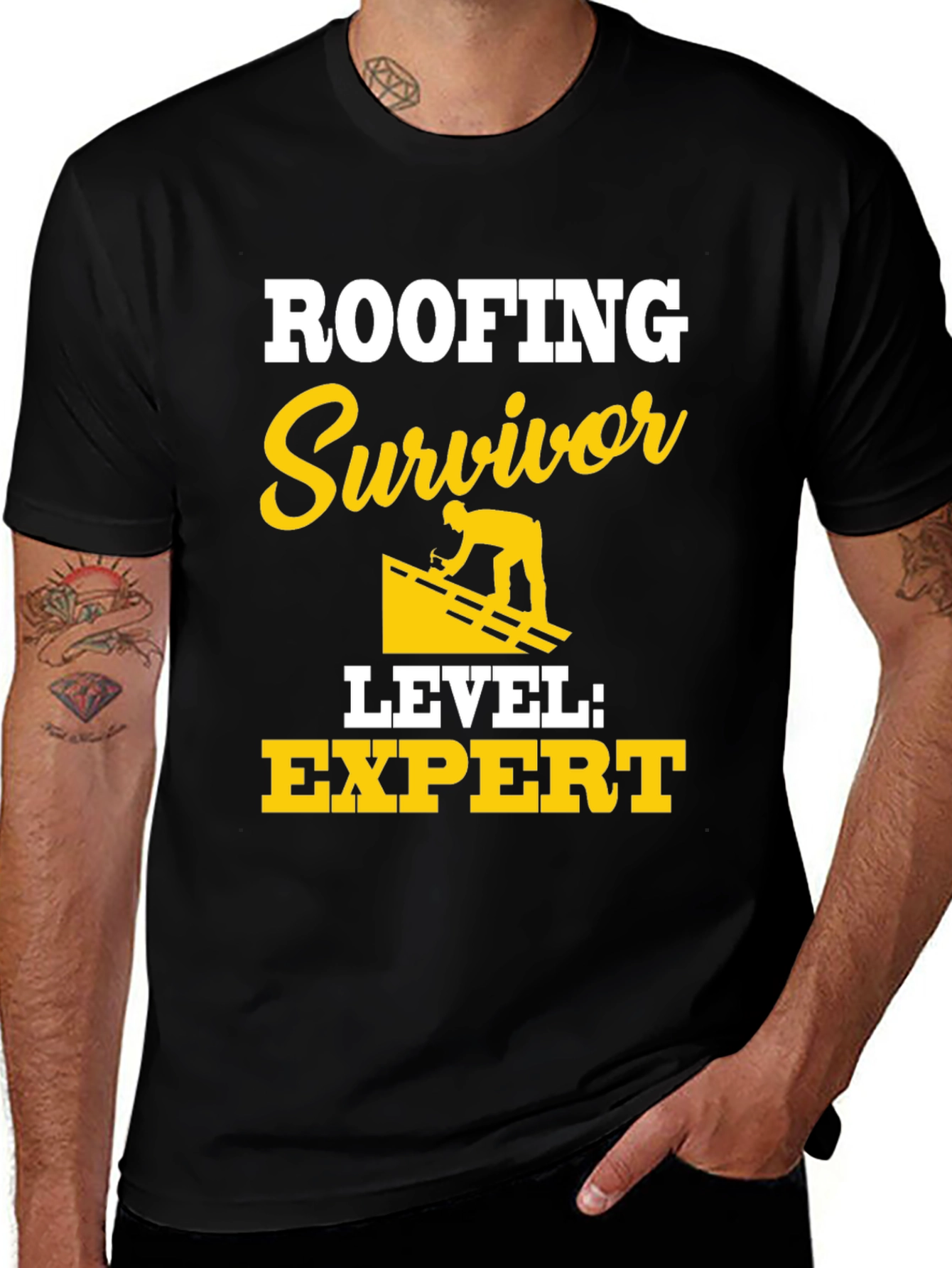Roofing Survivor Expert T-Shirt