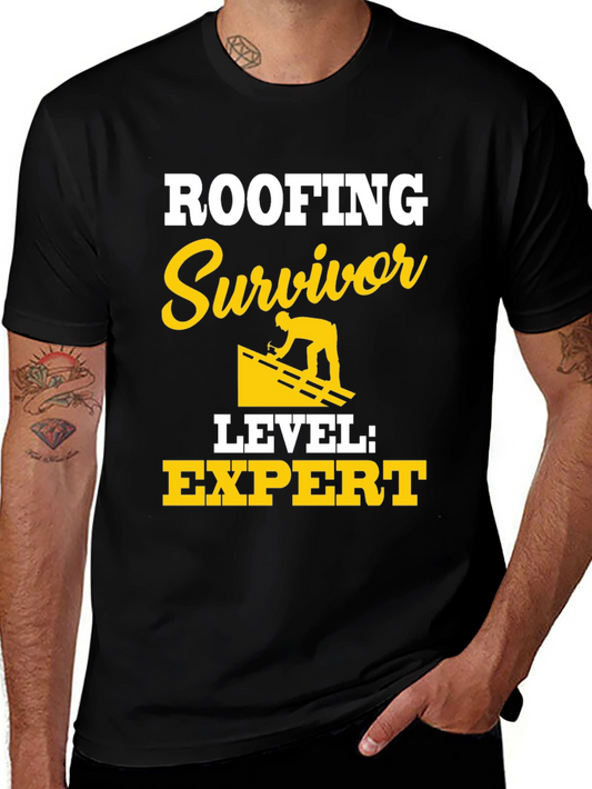 Roofing Survivor Expert T-Shirt