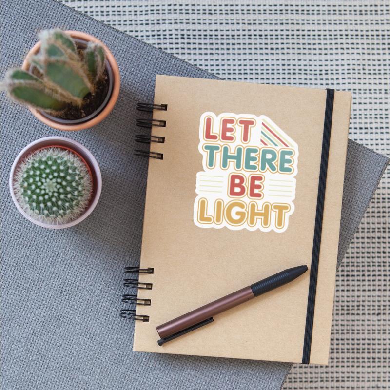 Let There Be Light religious novelty peace trendy
