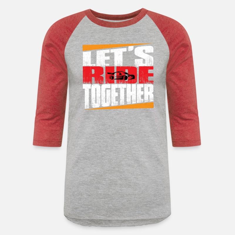 Lets Ride Together-Men's and Women's T-Shirt