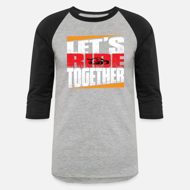 Lets Ride Together-Men's and Women's T-Shirt
