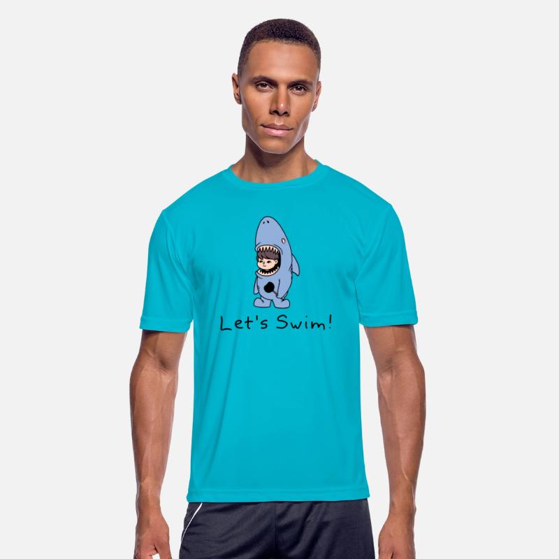 Lets Swim Shark Kid