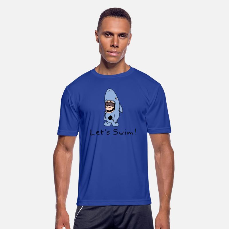 Lets Swim Shark Kid
