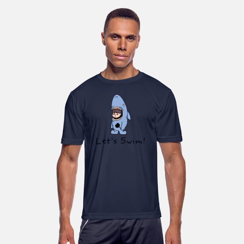 Lets Swim Shark Kid