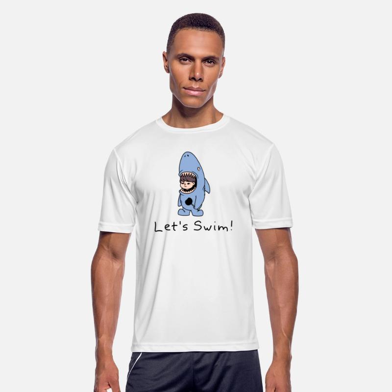 Lets Swim Shark Kid
