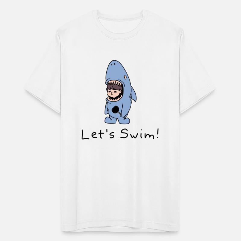 Lets Swim Shark Kid