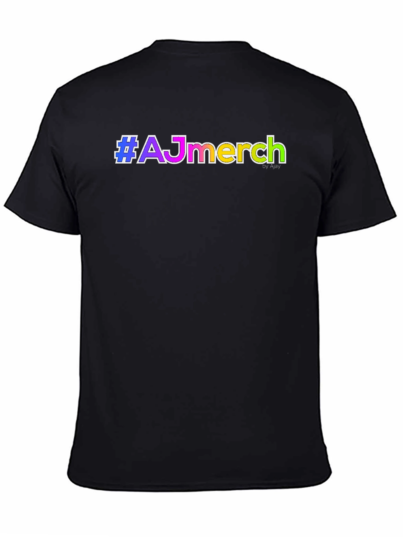 AJ Merch T-Shirt - Stylish Black Tee
