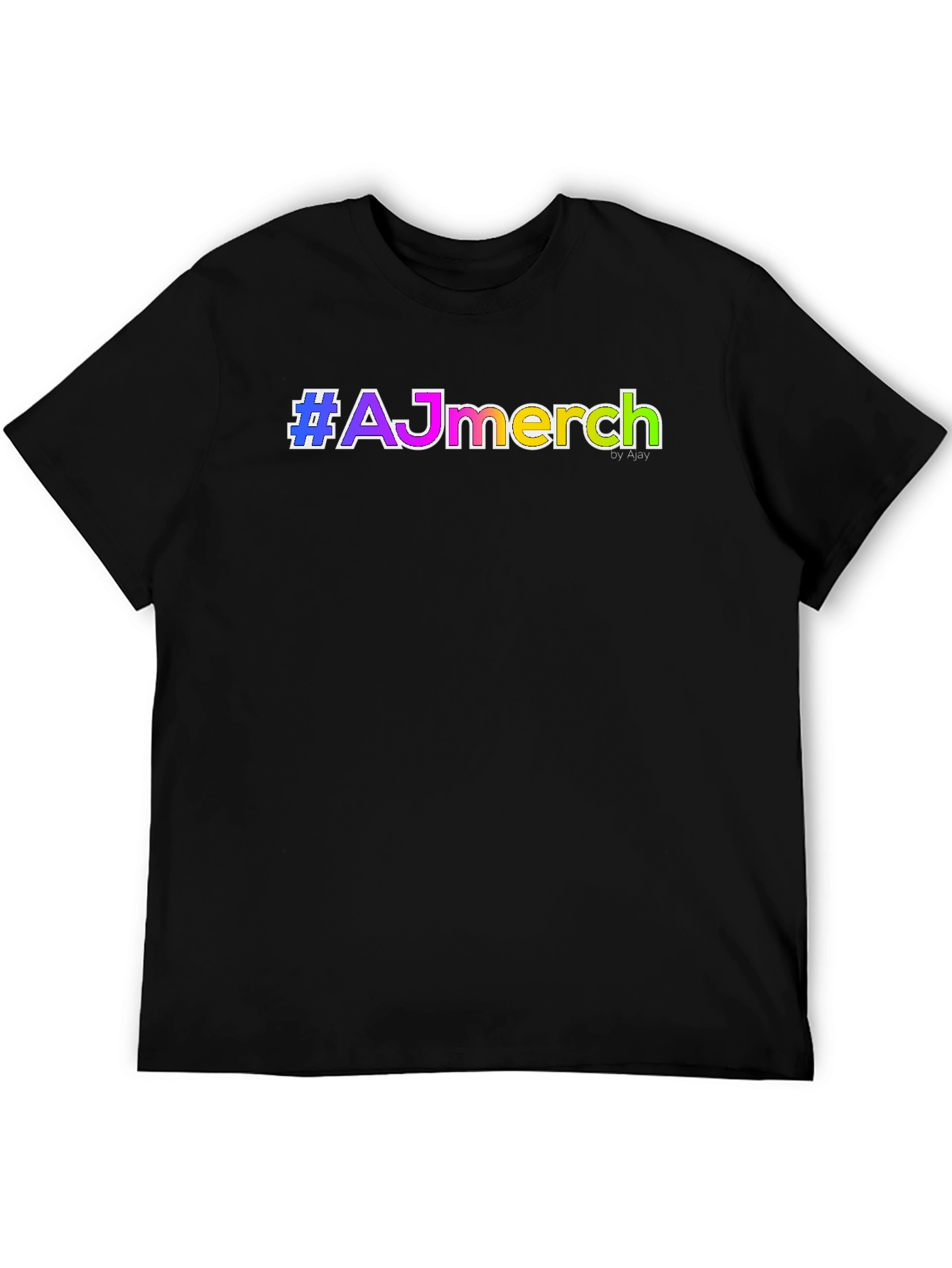 AJ Merch T-Shirt - Stylish Black Tee
